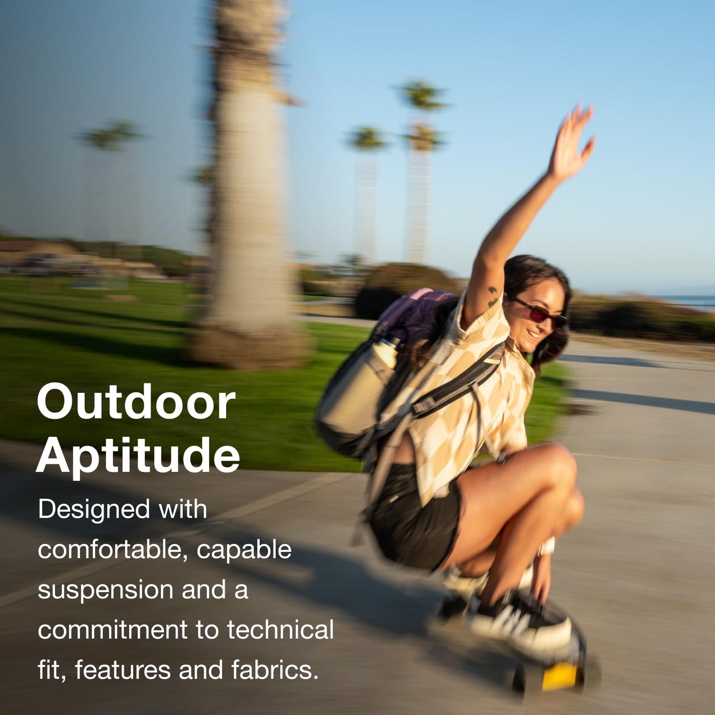Osprey Tropos Laptop Backpack, Tungsten Soundwave