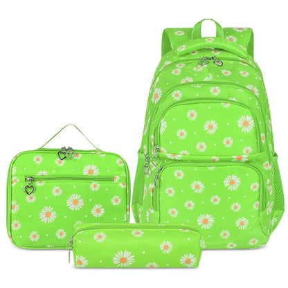 Goldwheat Daisy Backpack Set, 3pcs