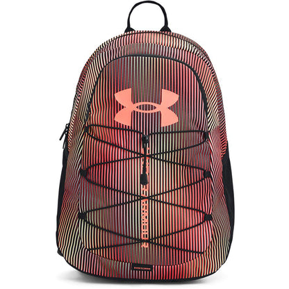 Under Armour Hustle Sport Backpack, Black/Silver
