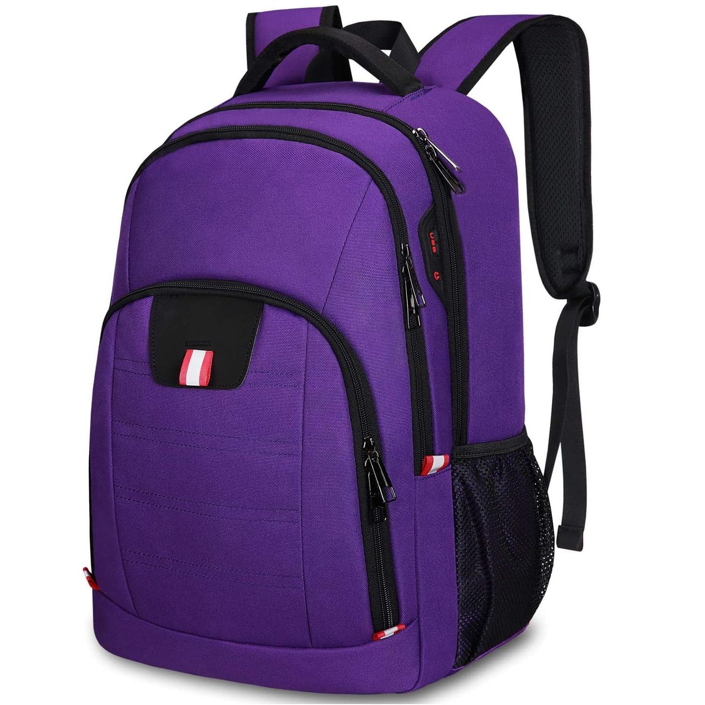 Travel Laptop Backpack, Black Backpack for Men and Women