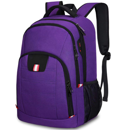 Travel Laptop Backpack, Black Backpack for Men and Women