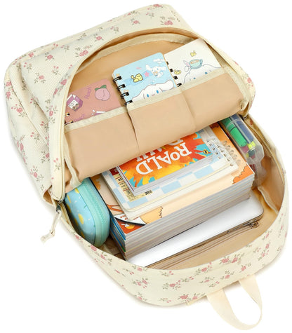 School Backpack for Teen Girls & Women, Corduroy