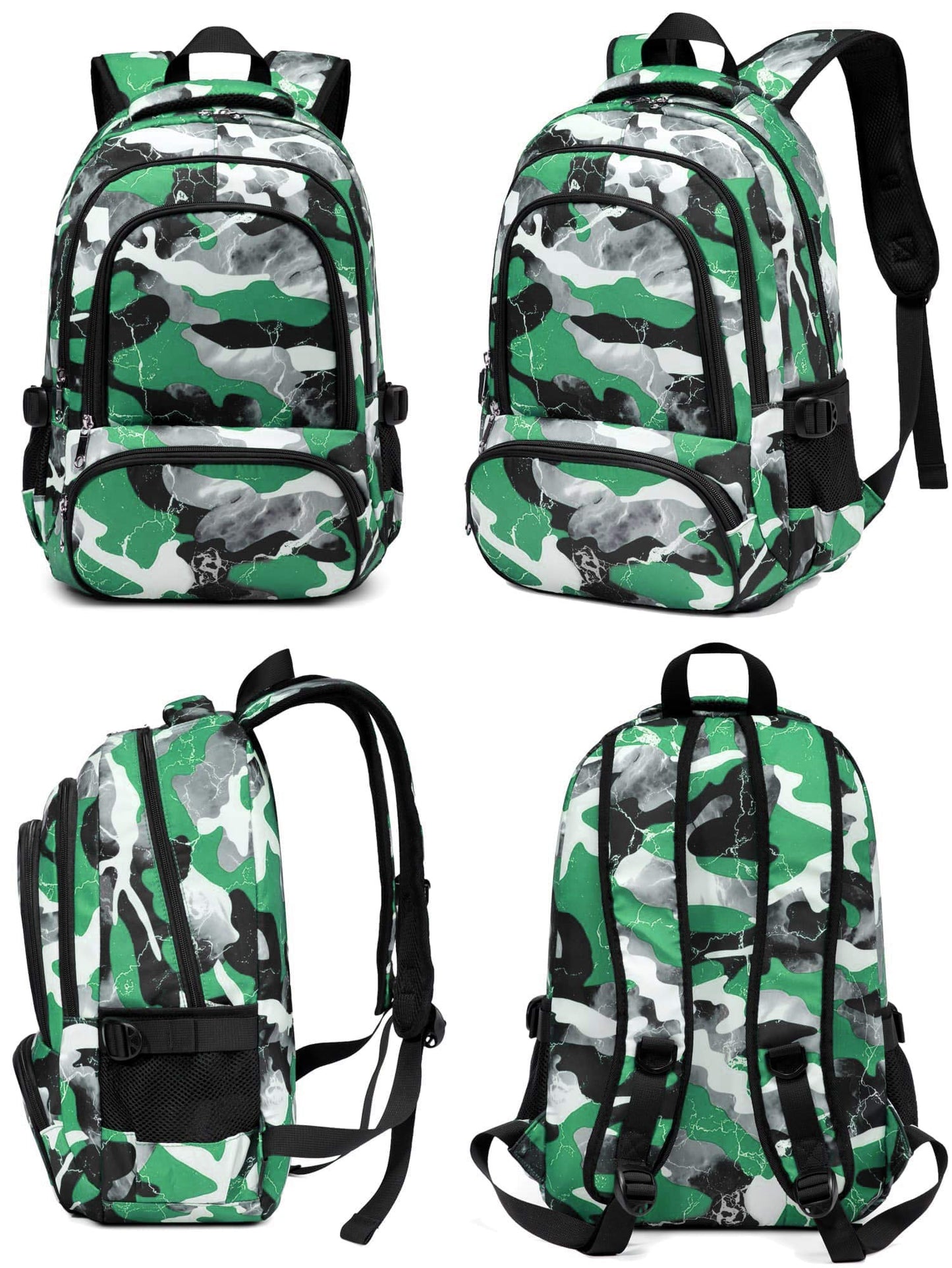 BLUEFAIRY 17" Kids Backpack for Boys