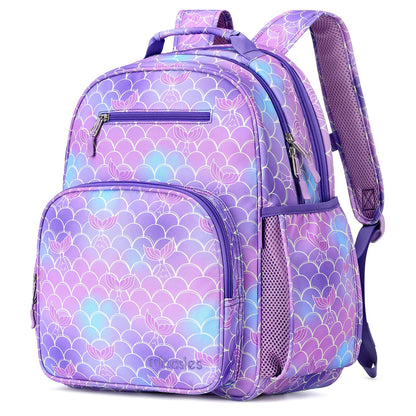 mibasies Girls Backpack 5-8: Lightweight Kids