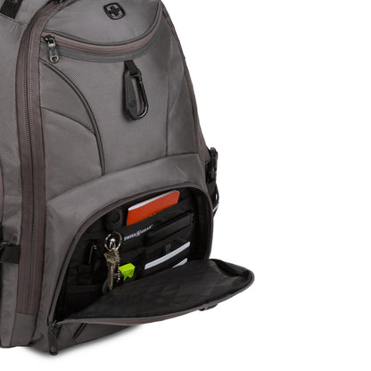 SwissGear 1900 ScanSmart TSA Laptop Backpack, 17" Black