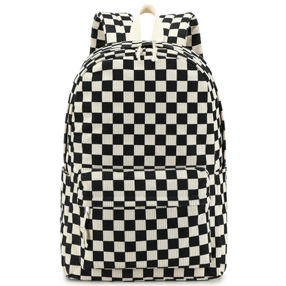 School Backpack for Teen Girls & Women, Corduroy