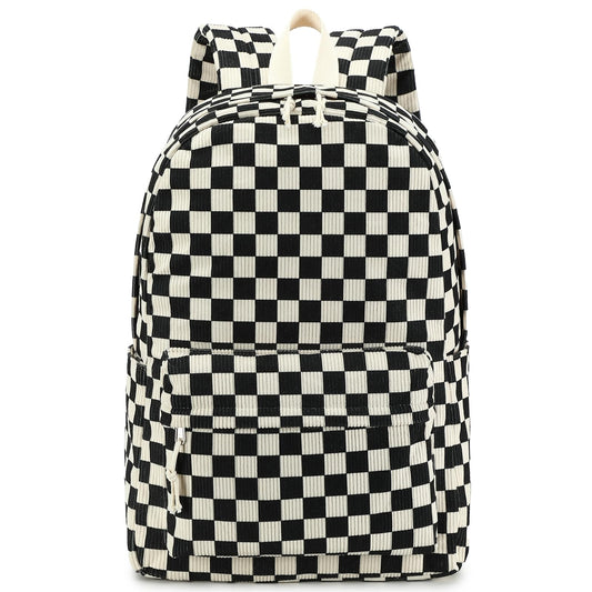 School Backpack for Teen Girls & Women, Corduroy