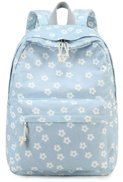 School Backpack for Teen Girls & Women, Corduroy