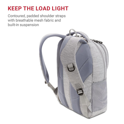 SwissGear Cecil 5505 Laptop Backpack, Pastel Brown/Black, 18-Inch