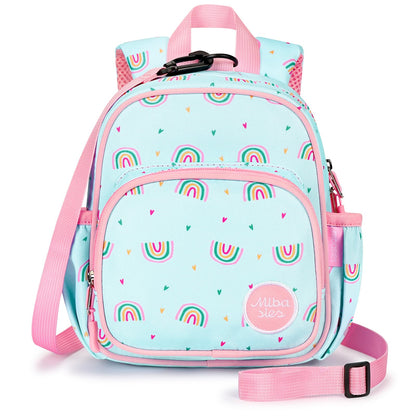 mibasies Girls Backpack 5-8: Lightweight Kids