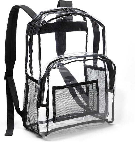 Amazon Basics Transparent School Backpack
