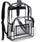 Amazon Basics Transparent School Backpack