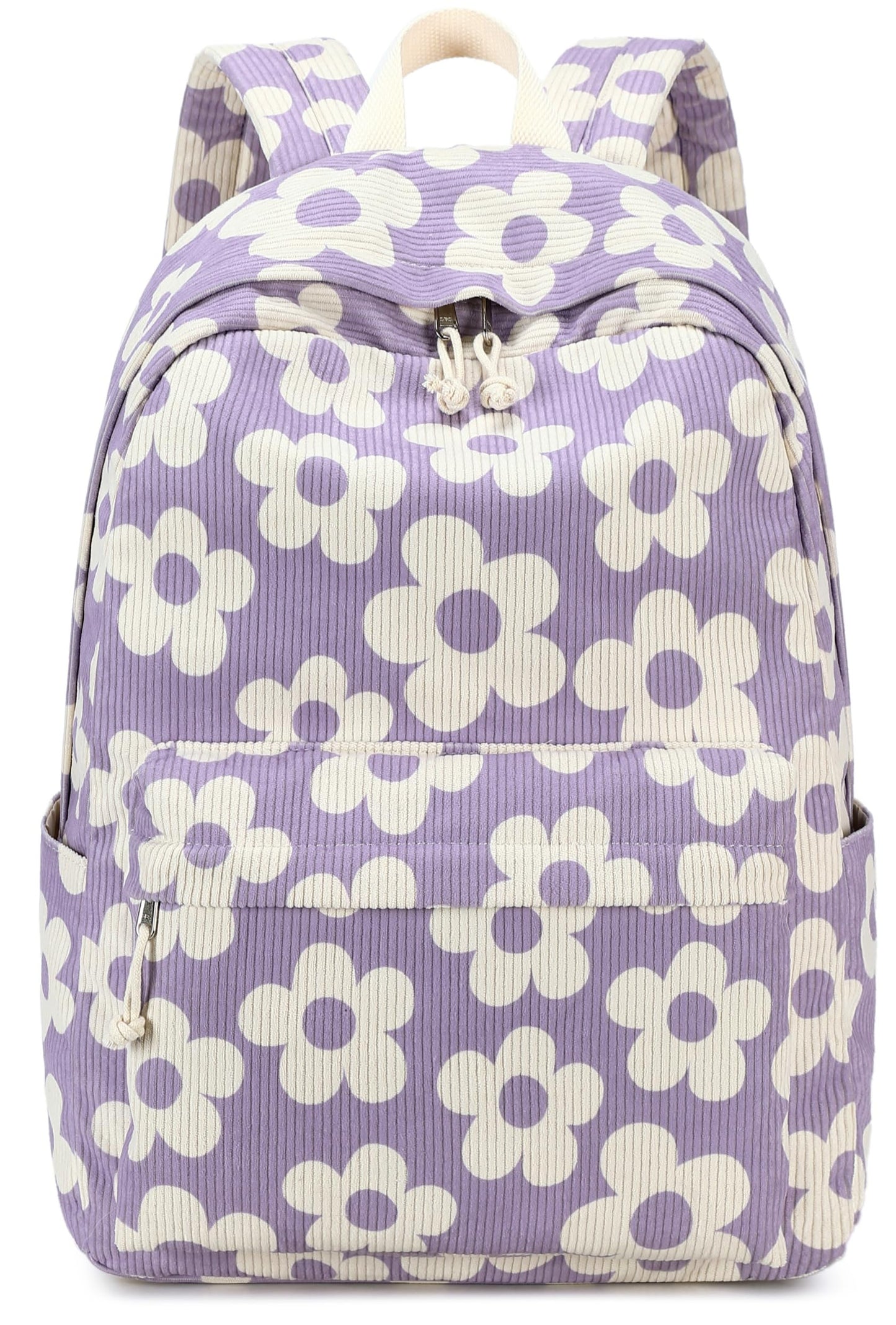 School Backpack for Teen Girls & Women, Corduroy