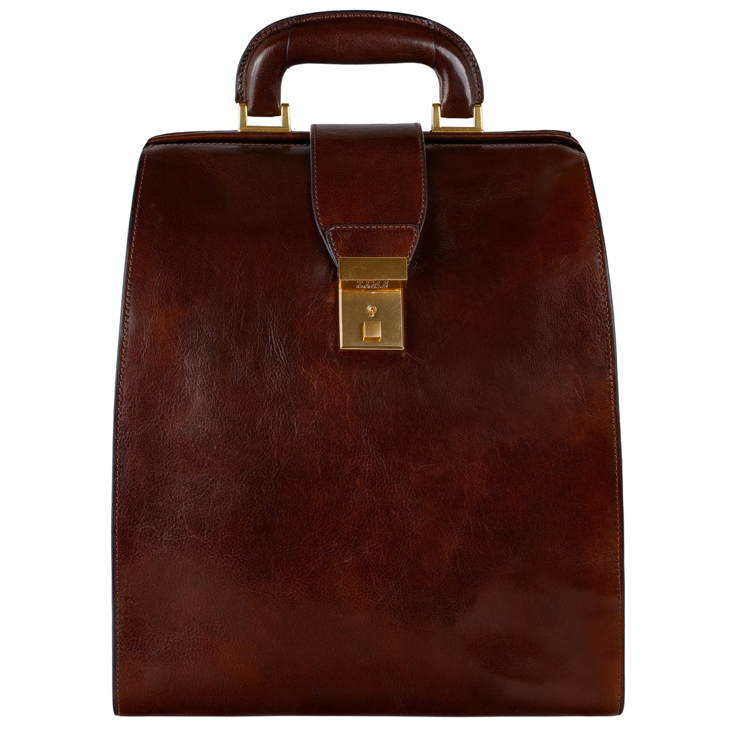 Time Resistance Leather Backpack for Men and Women
