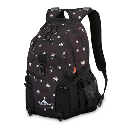 High Sierra Loop Backpack with Tablet Sleeve, Black