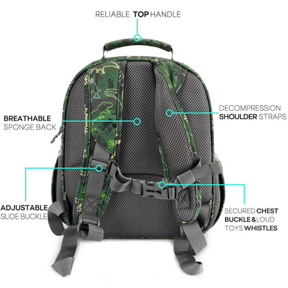 mibasies Girls Backpack 5-8: Lightweight Kids