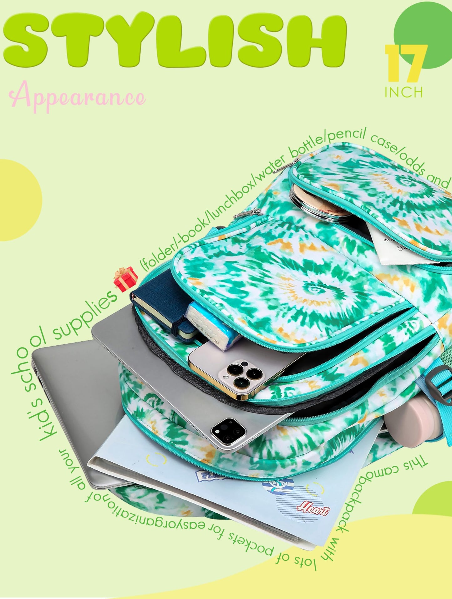 BLUEFAIRY Kids Backpack