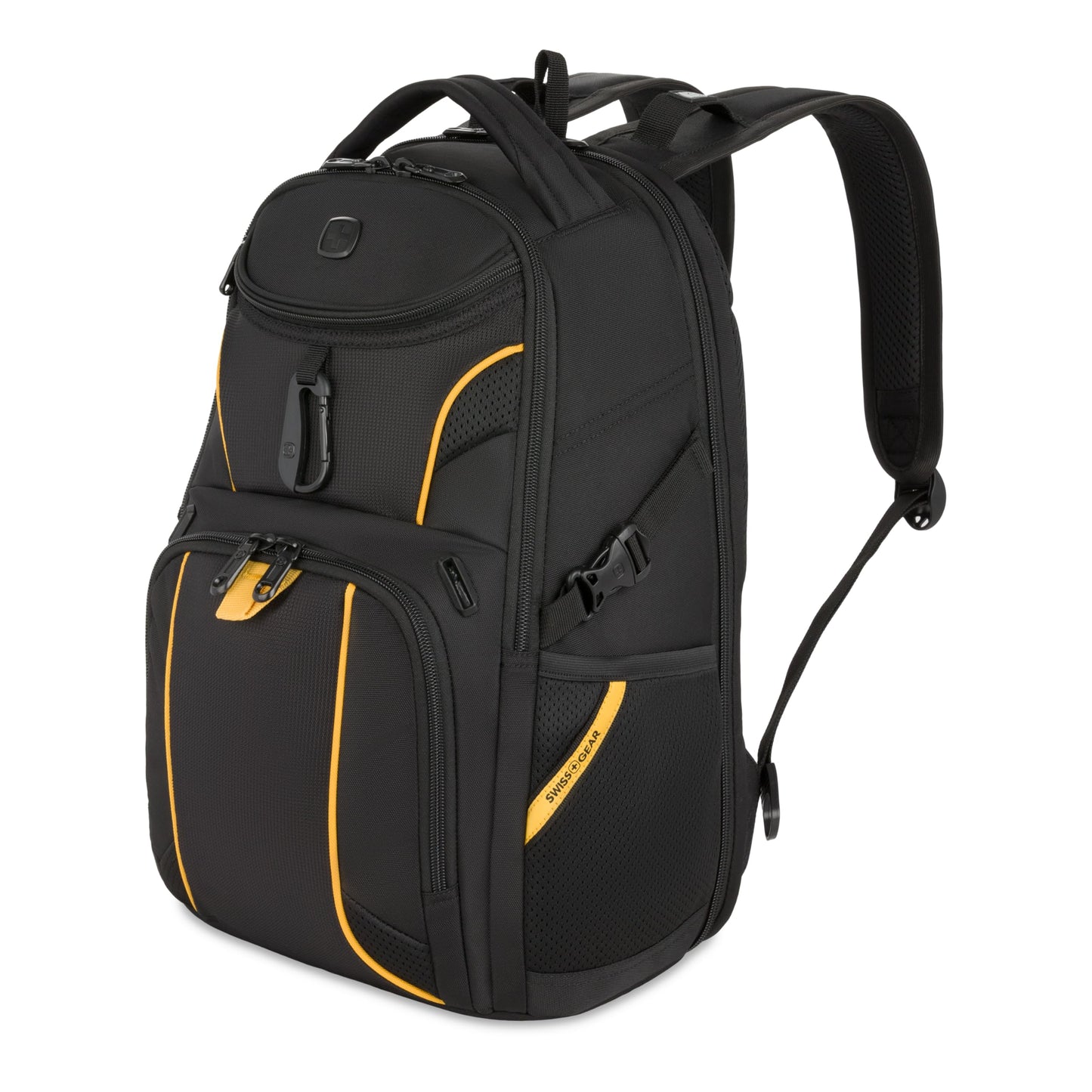 SwissGear Mini 1900 Scansmart Slim Version Laptop Backpack, Oatmeal, 16-Inch