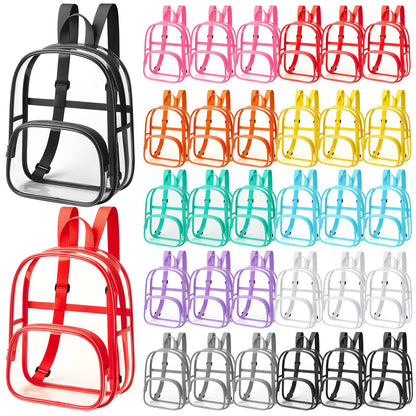 Aliceset 9" Clear Backpacks – 100 Pack