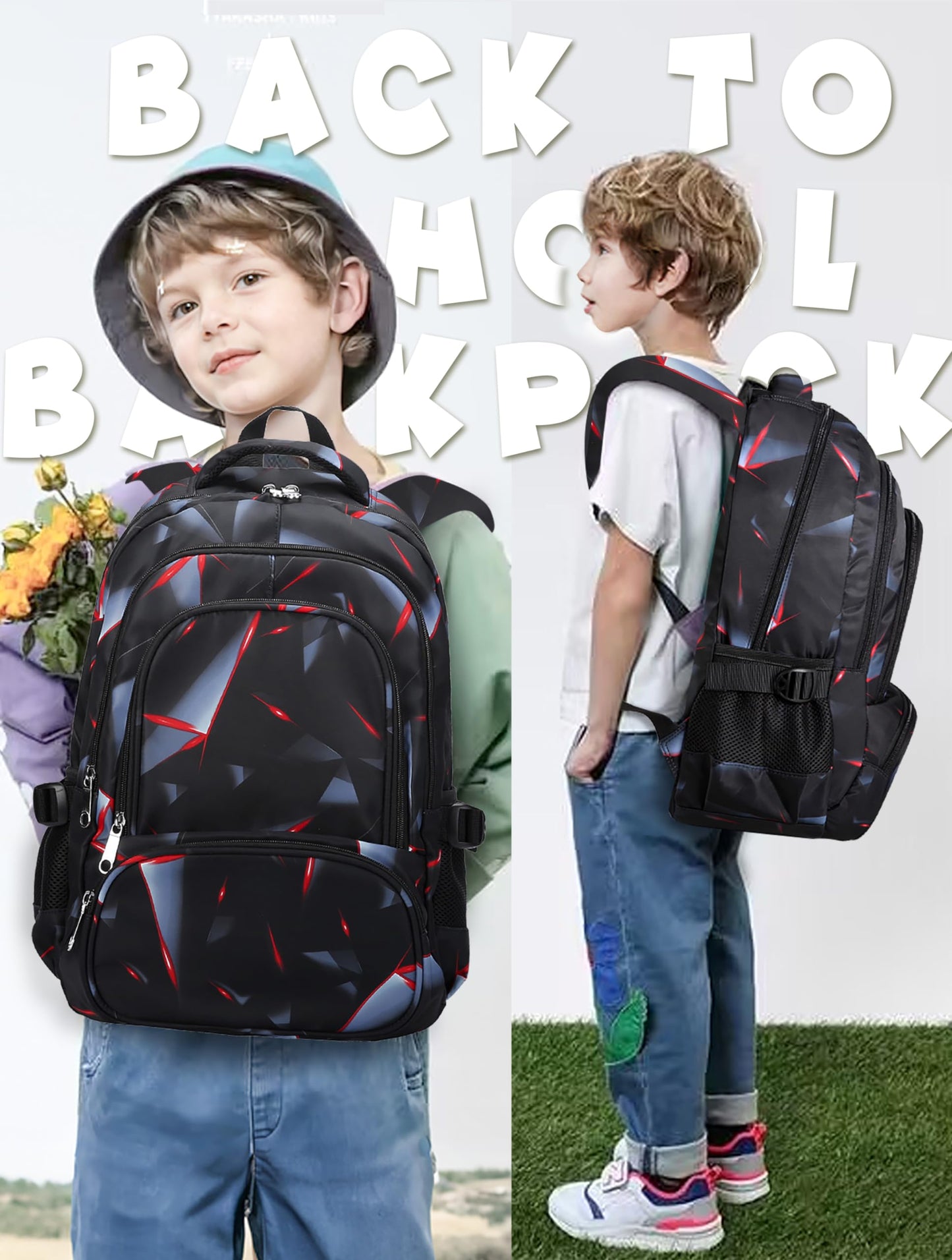 BLUEFAIRY Kids Backpack