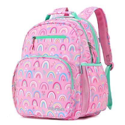 mibasies Girls Backpack 5-8: Lightweight Kids