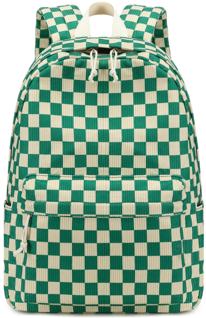 School Backpack for Teen Girls & Women, Corduroy