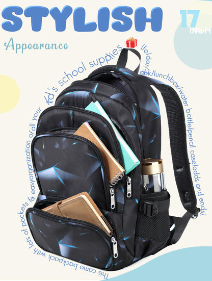 BLUEFAIRY Kids Backpack
