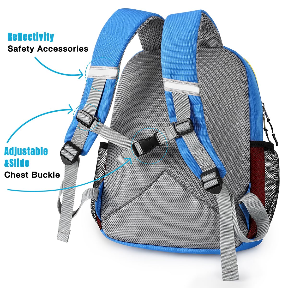 STEAMEDBUN Kindergarten Backpack for Boys, Age 3-6