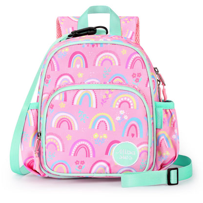 mibasies Girls Backpack 5-8: Lightweight Kids