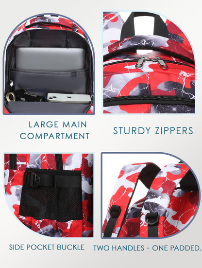 BLUEFAIRY 17" Kids Backpack for Boys