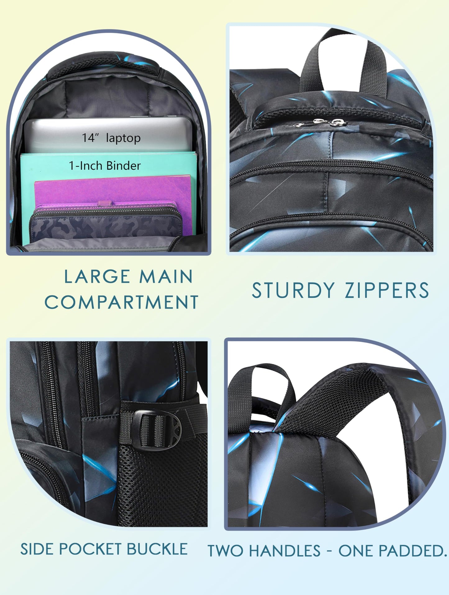 BLUEFAIRY Kids Backpack