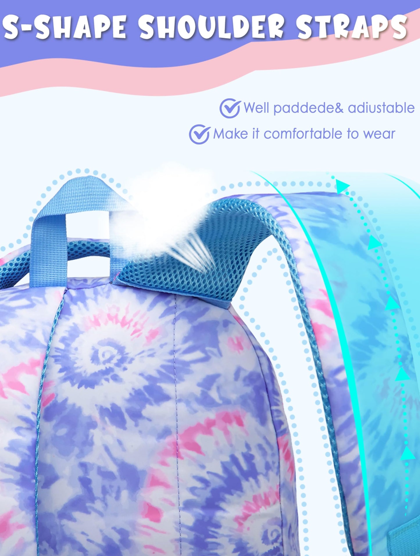 BLUEFAIRY Kids Backpack