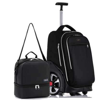 NEW TILAMI 19" Rolling Backpack for kids, Adjustable Laptop Backpack