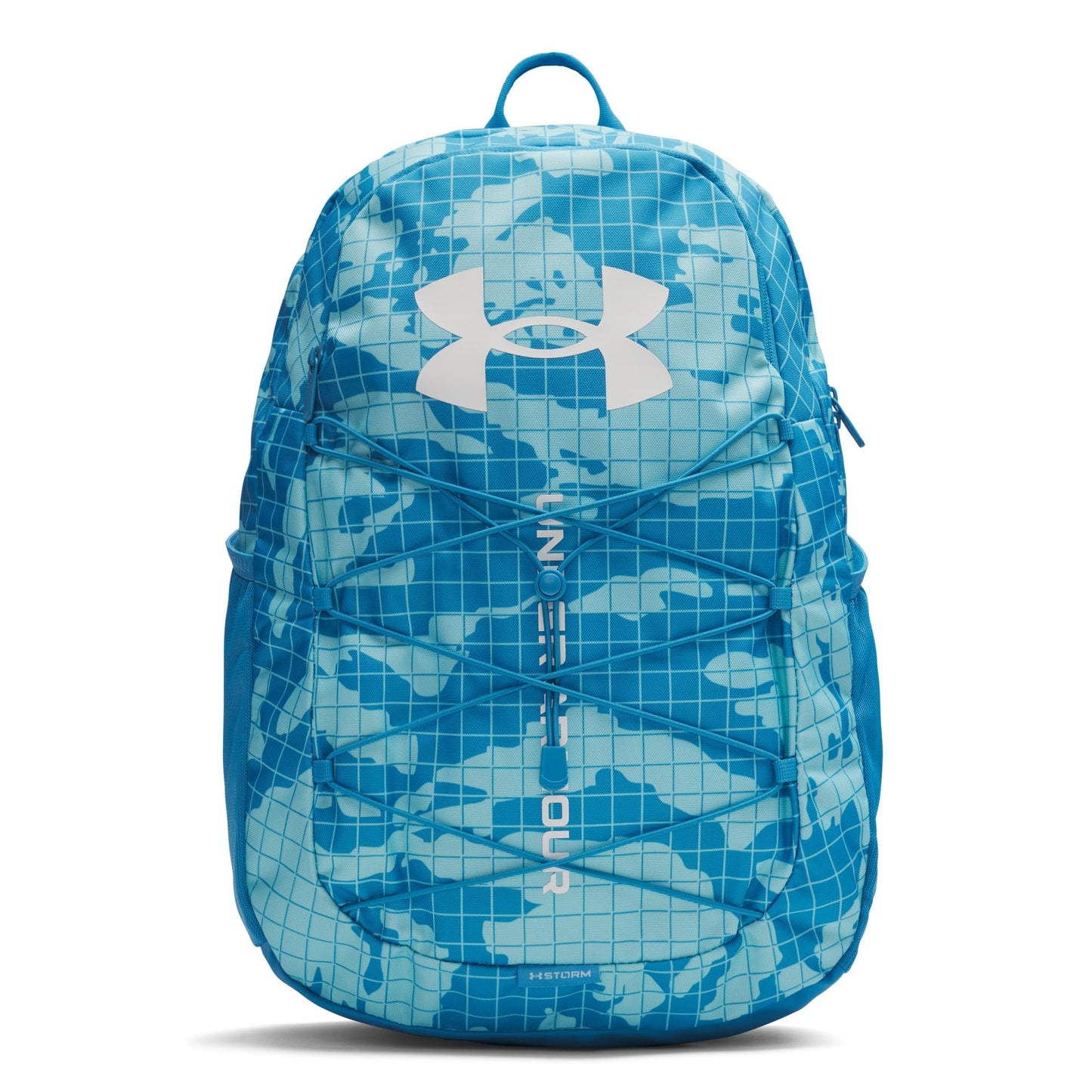 Under Armour Hustle Sport Backpack, Black/Silver