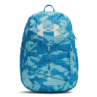 Under Armour Hustle Sport Backpack, Black/Silver