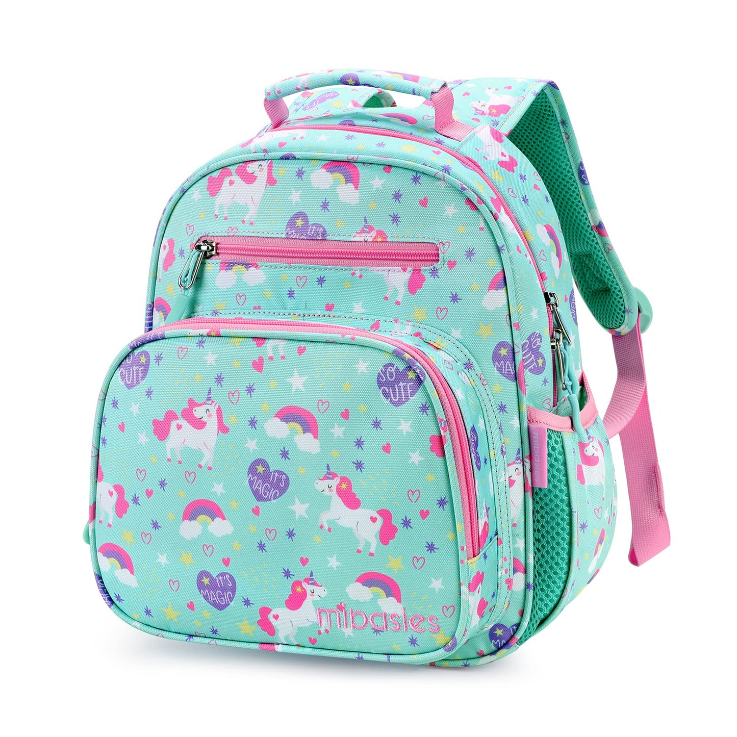 mibasies Girls Backpack 5-8: Lightweight Kids