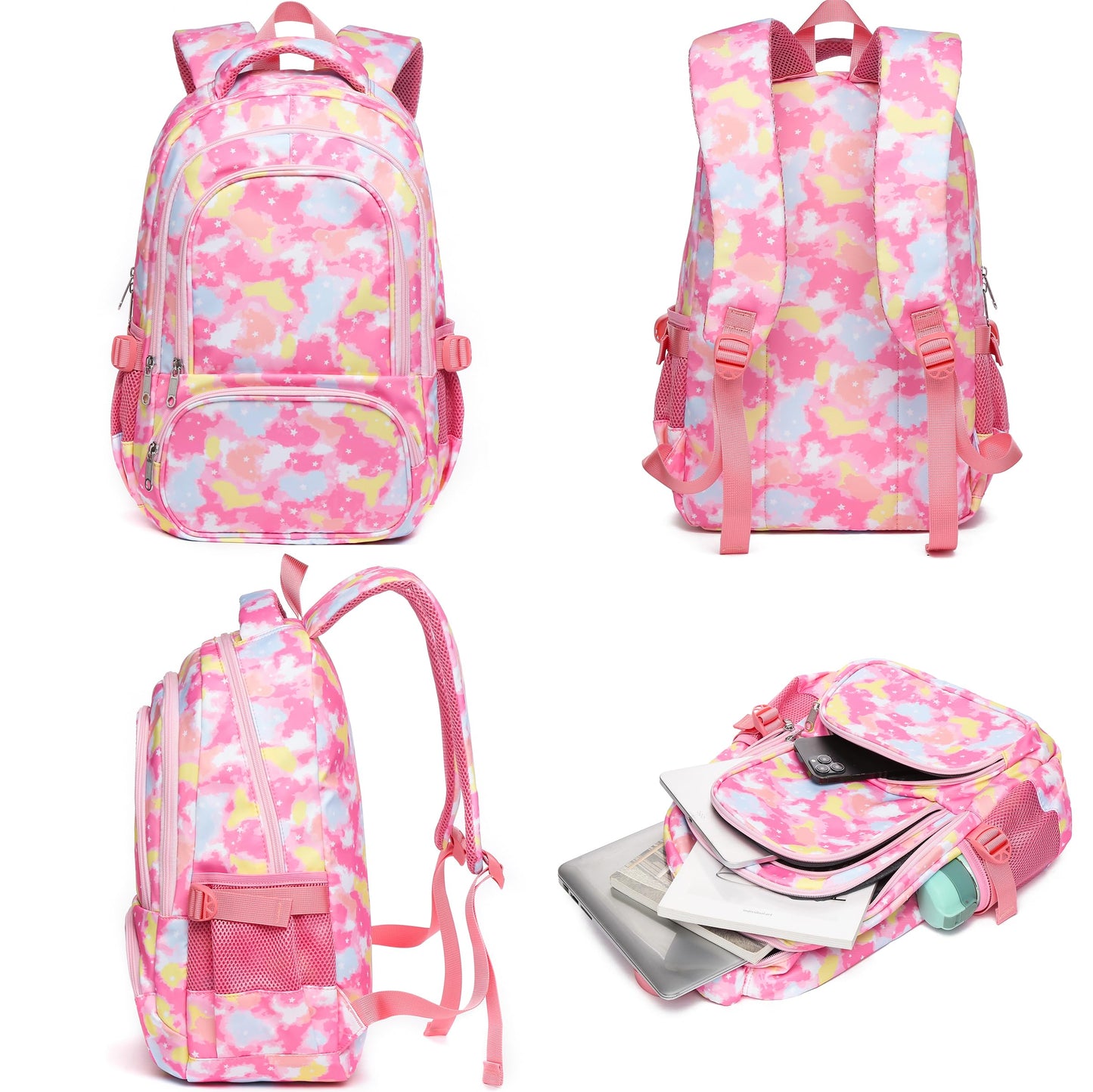 BLUEFAIRY 17" Kids Backpack for Boys