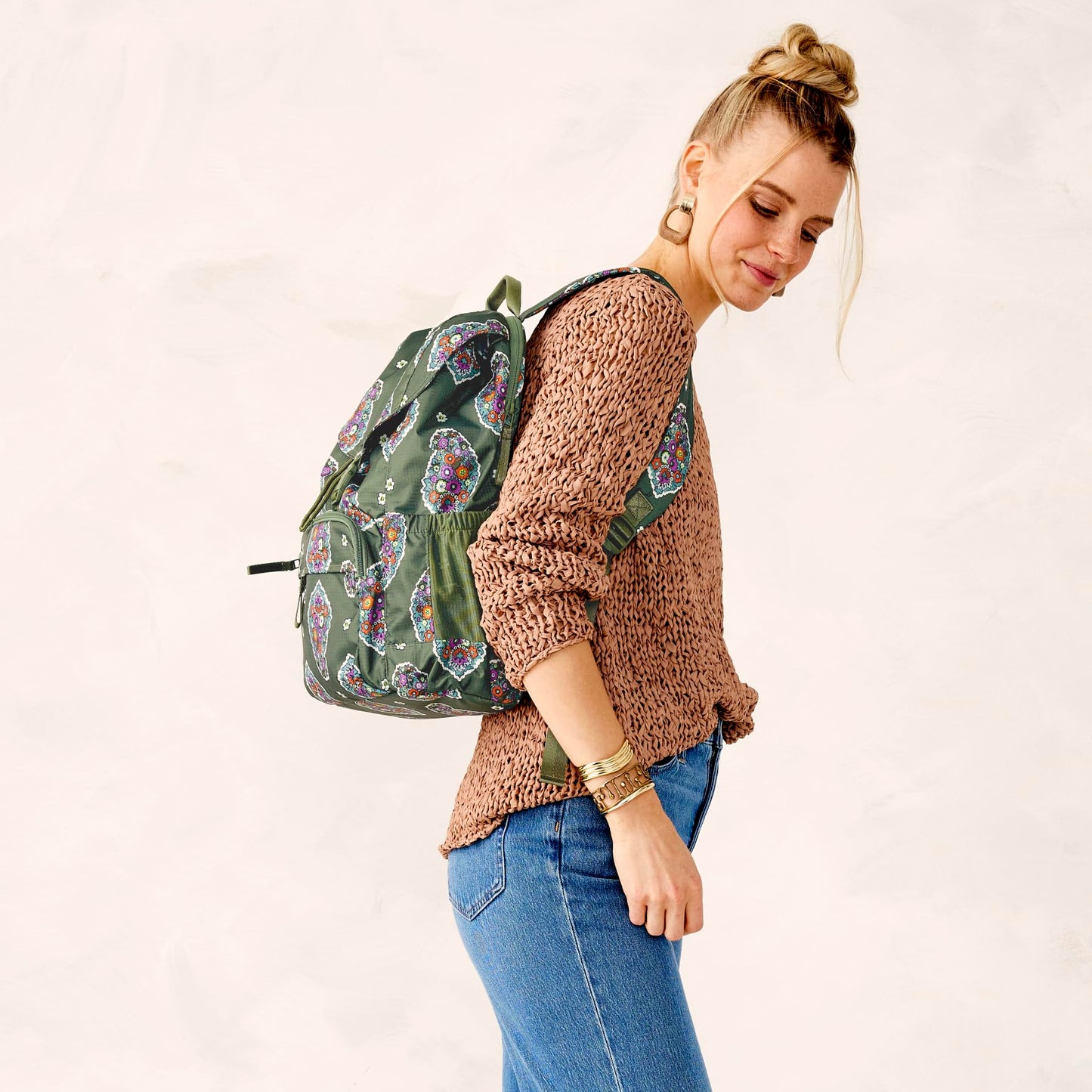 Vera Bradley Women's Ripstop Berkhill Backpack, Moonless Night, One Size