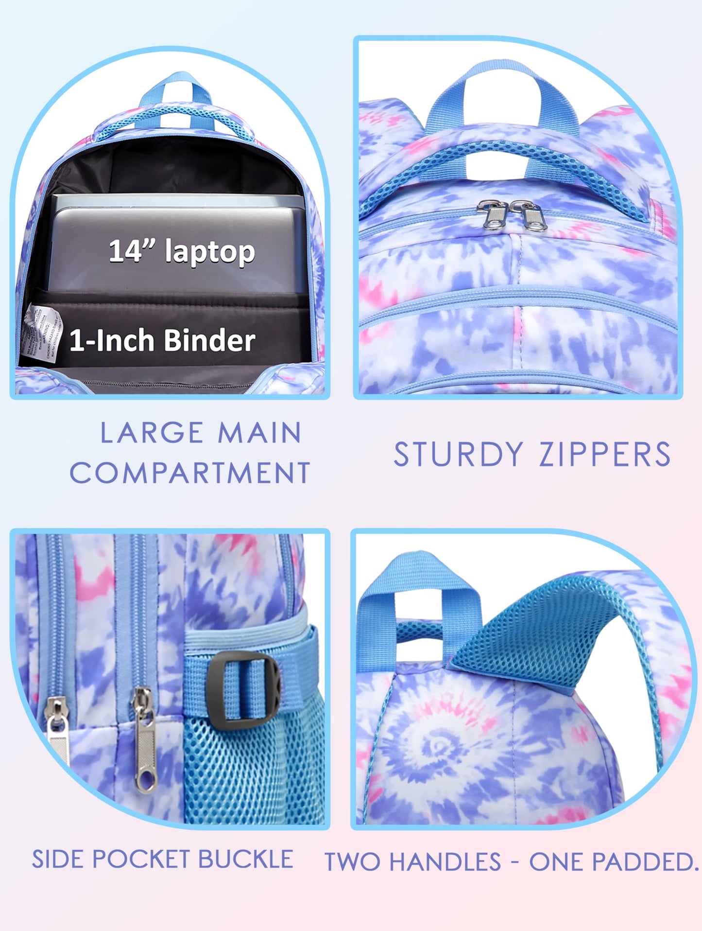 BLUEFAIRY Kids Backpack