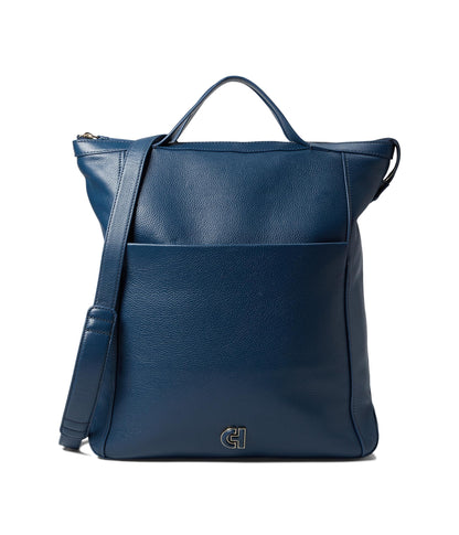 Cole Haan Convertible Backpack, Dark Cuoio/Ivory/Biscuit/Mahogany