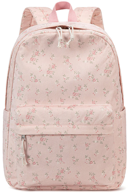 School Backpack for Teen Girls & Women, Corduroy