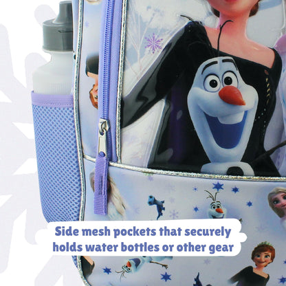 Disney Frozen 'On the Journey' 16 inch Backpack (Purple, One Size)