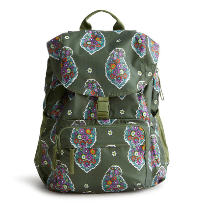 Vera Bradley Women's Ripstop Berkhill Backpack, Moonless Night, One Size