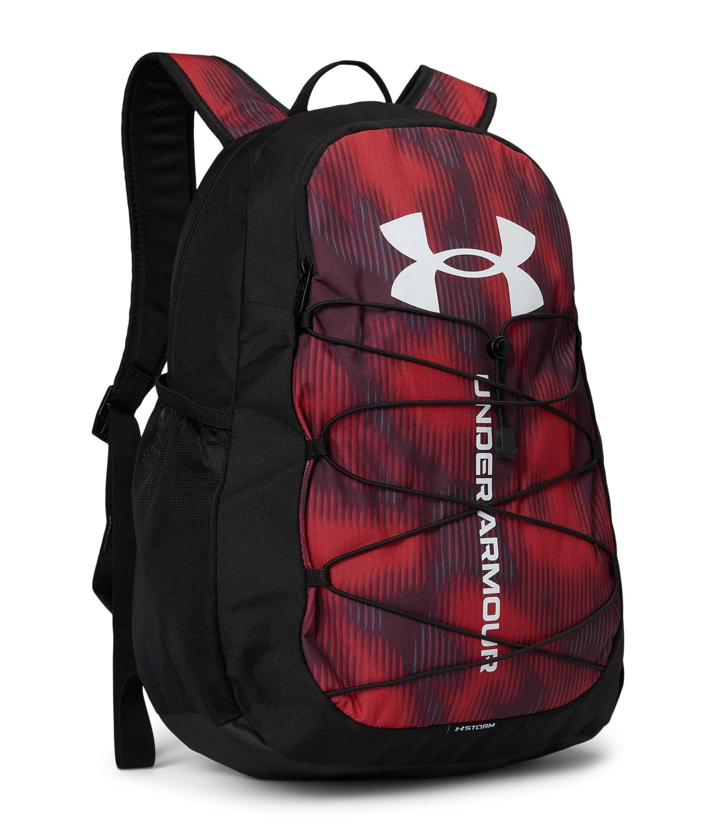 Under Armour Hustle Sport Backpack, Black/Silver