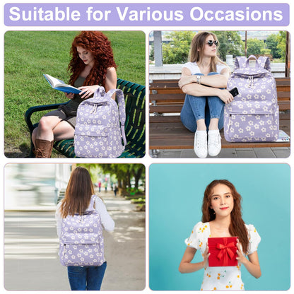 School Backpack for Teen Girls & Women, Corduroy