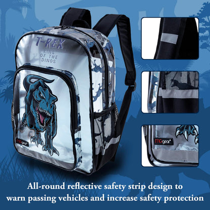 20-Pack 16" Clear Dinosaur Kids Backpacks
