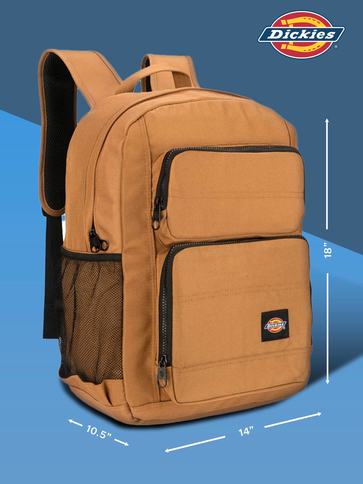 Dickies Tradesman Large Backpack, Brown Duck