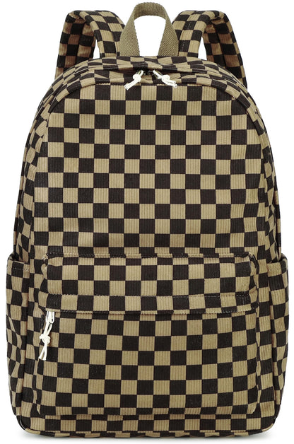 School Backpack for Teen Girls & Women, Corduroy