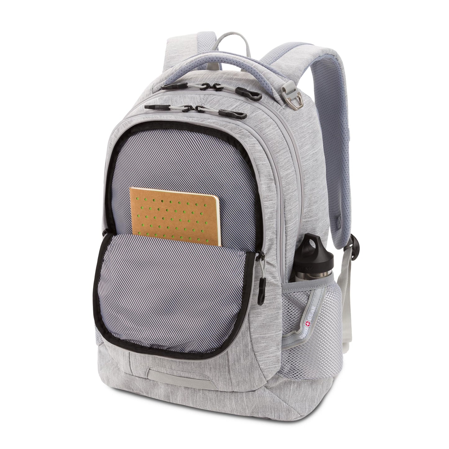 SwissGear Cecil 5505 Laptop Backpack, Pastel Brown/Black, 18-Inch