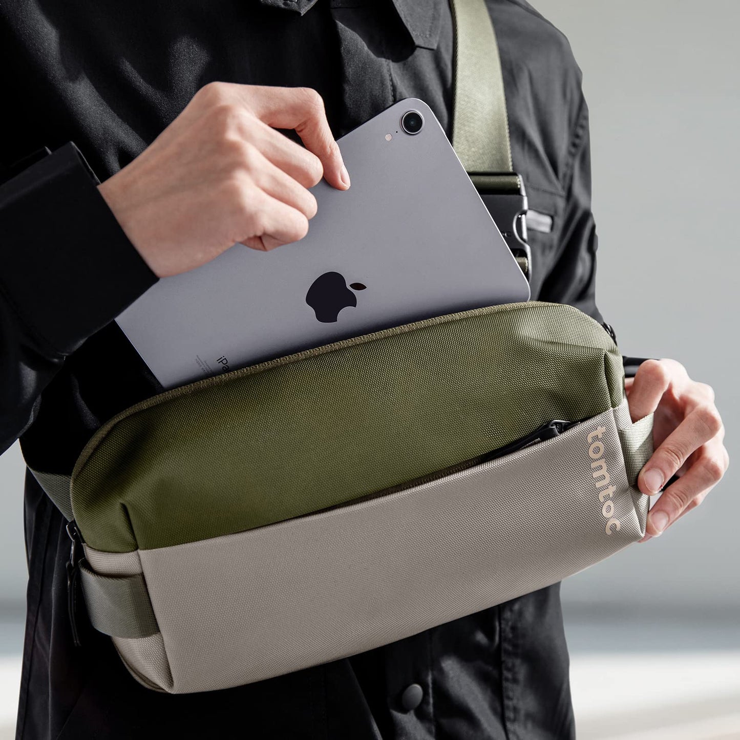 tomtoc Compact EDC Sling Bag, Lightweight